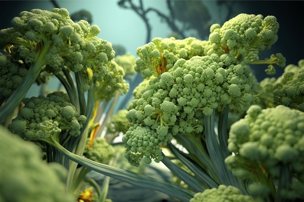 le brocoli doucement