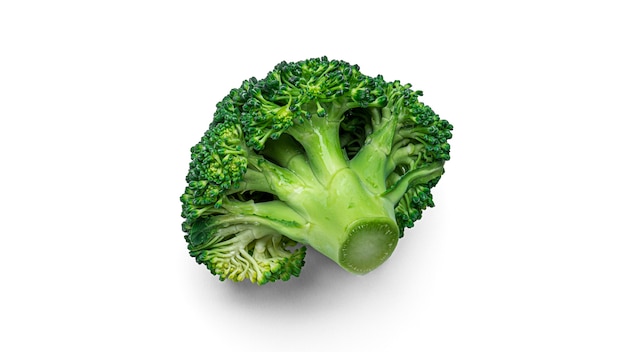 Brocoli sur fond blanc