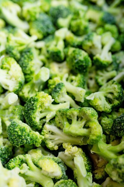 Brocoli frais sur le marché