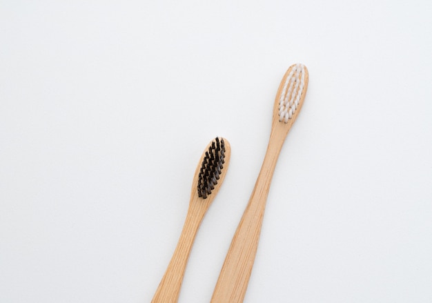 Brosses à dents en bois pour le soin des dents