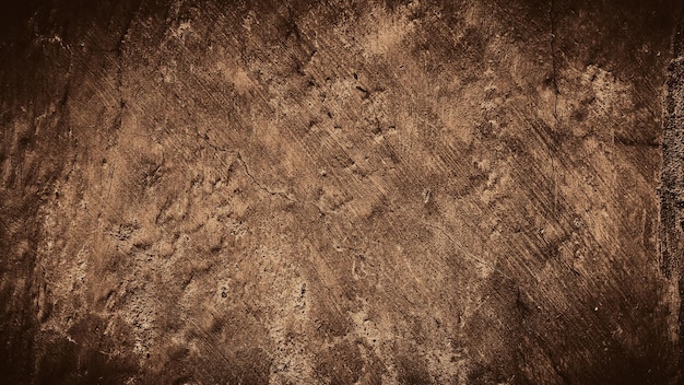 Brown vintage grungy texture background de mur de béton abstrait