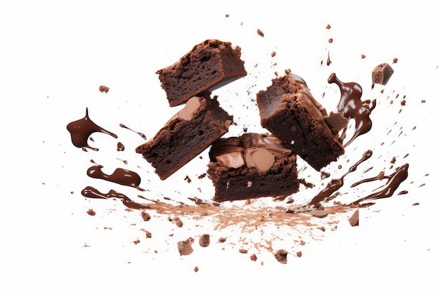 Brownie au chocolat volant Générer Ai