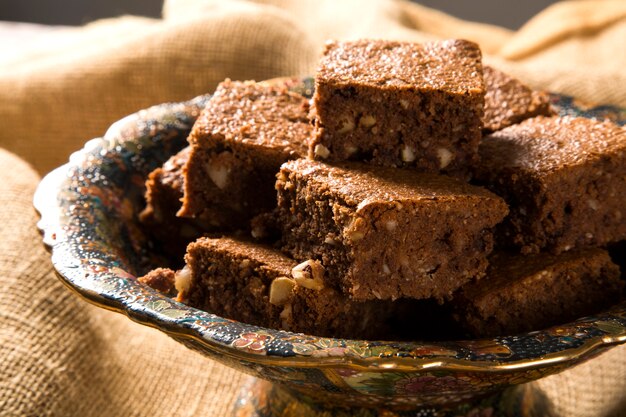 brownies aux marrons au chocolat