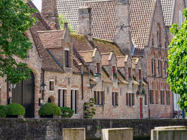 Bruges en Belgique.