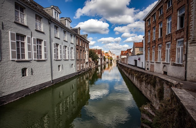 Bruges dans la vieille ville de Belgique