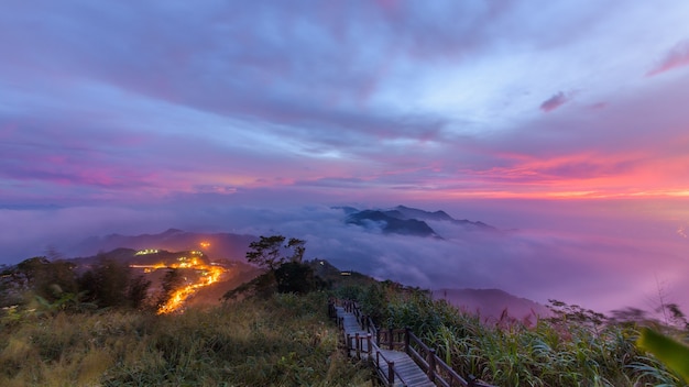 Brume du ranch de Taiwan