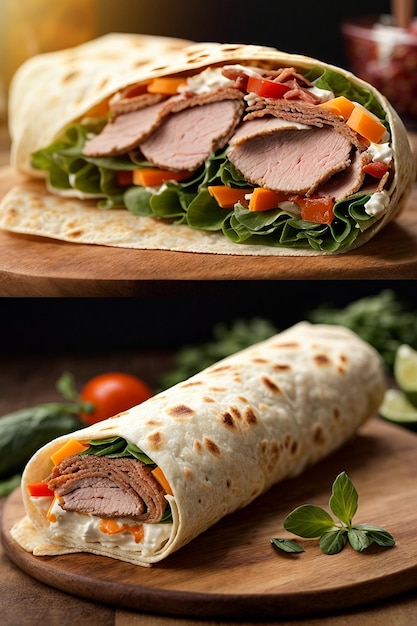 La bruschette de tomate est un aliment délicieux à la table