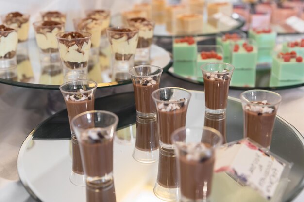 Buffet mousse-dessert