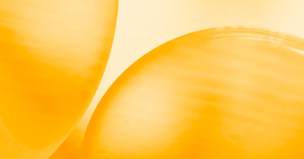 Bulles abstraites dégradées sur une toile floue colorée