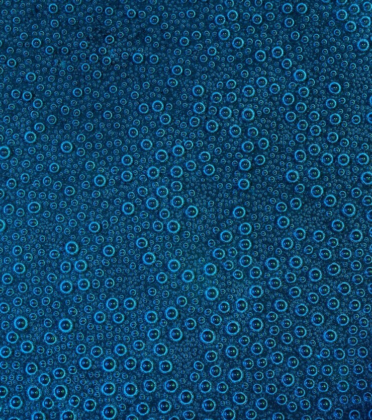 Photo des bulles d'air