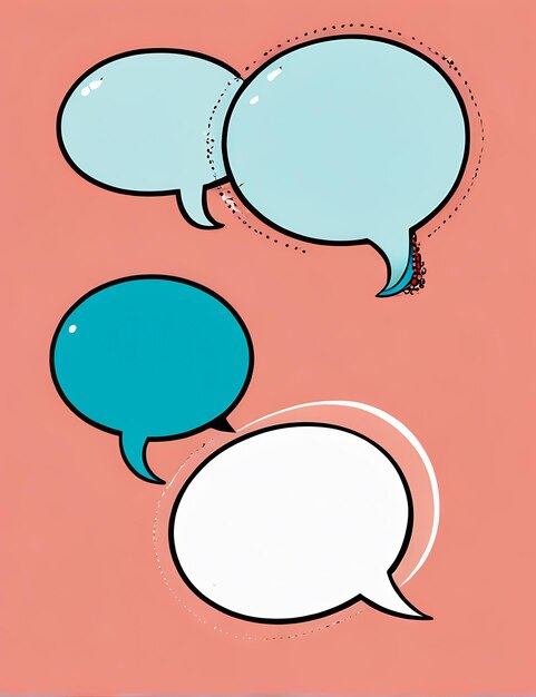 bulles de discours comiques bulles de langage avec dialogue