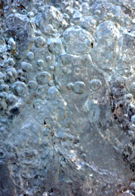 Les bulles d'eau