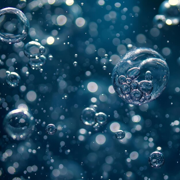 Des bulles flottantes enchanteuses