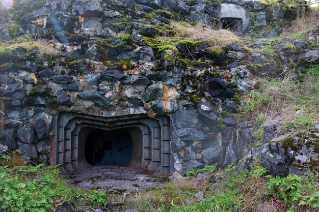 Un bunker abandonné une ancienne casemate militaire en russie medvezhyegorsk