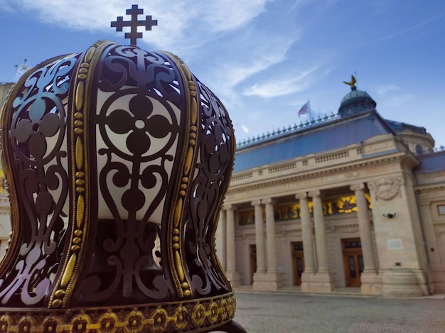 Le bureau du patriarche de Bucarest en Roumanie