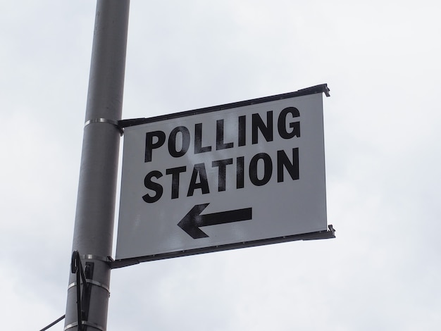 Bureau de vote à Londres