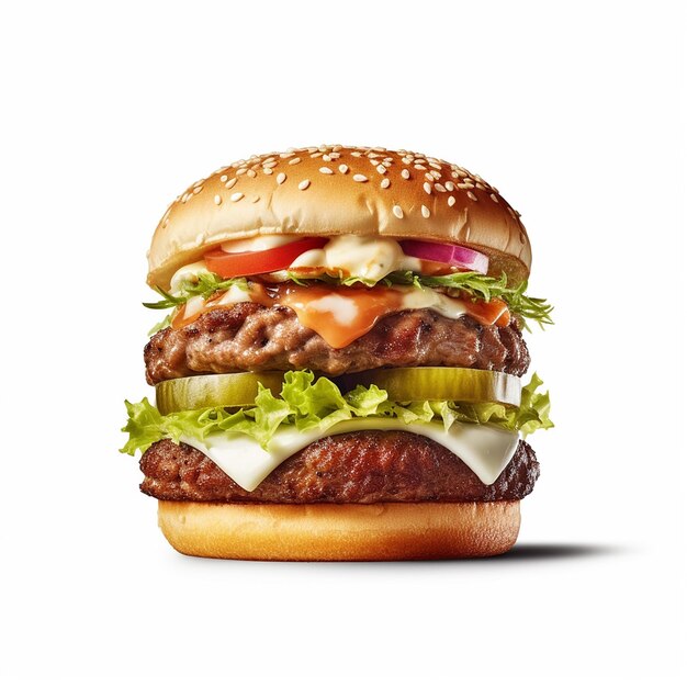 Photo burger 3d