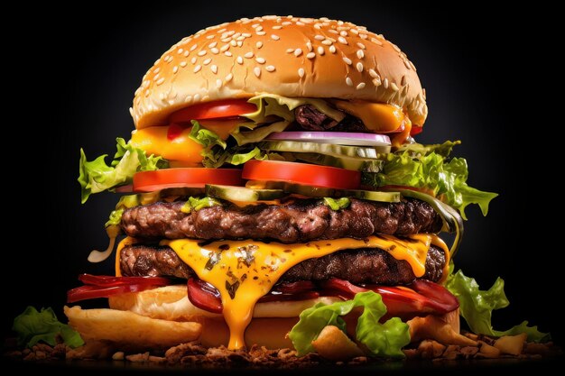 Burger hamburger cheeseburger