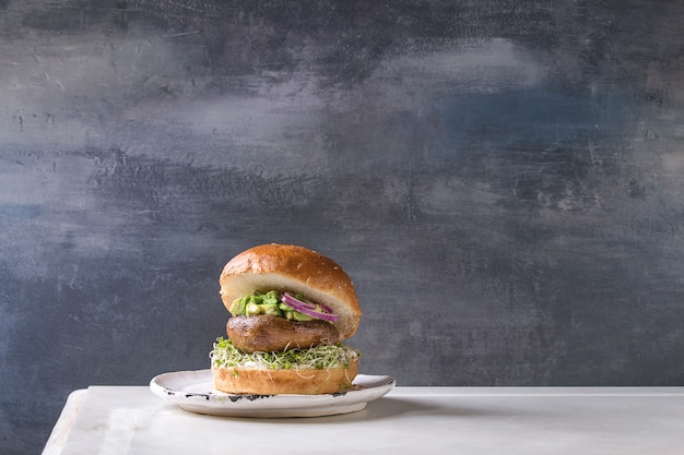 Burger Végétalien Fait Maison