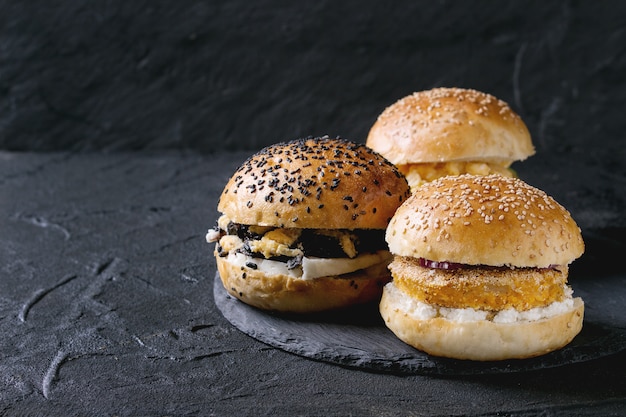 Burger végétarien fait maison