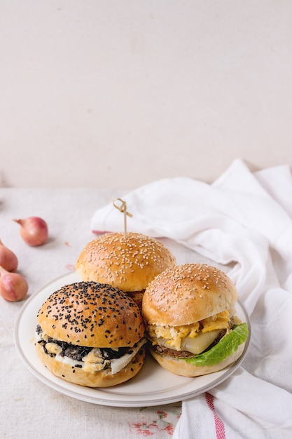 Burger végétarien fait maison