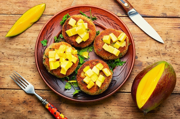 Burgers végétariens au quinoa