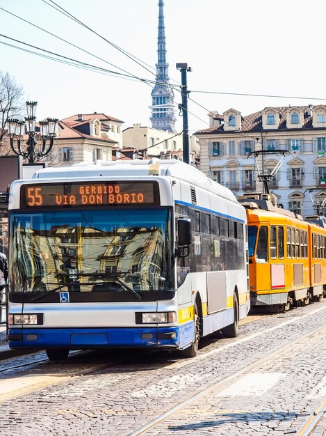 Bus HDR à Turin