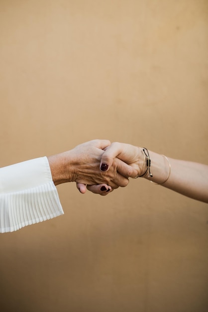 Business handshake
