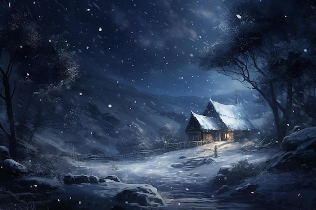 Une cabane dans la neige par personne