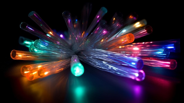 Câble à fibre optique AI généré