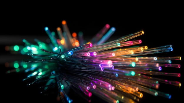 Câble à fibre optique AI généré