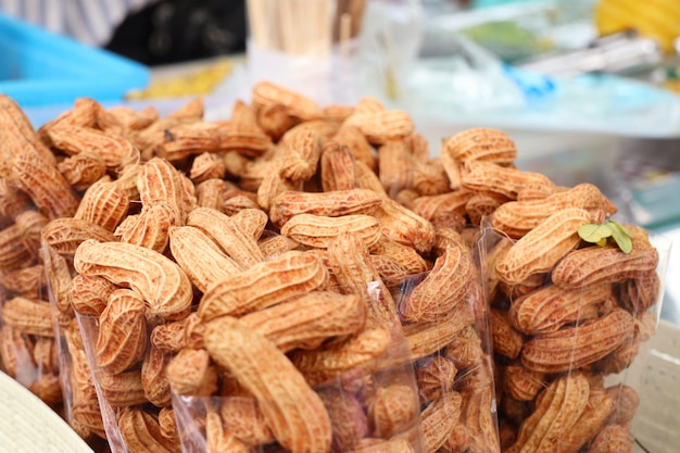 cacahuète au street food