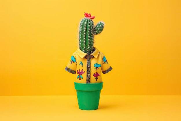 Un cactus drôle.