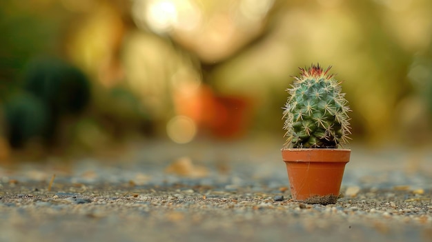 Cactus en pot IA générative