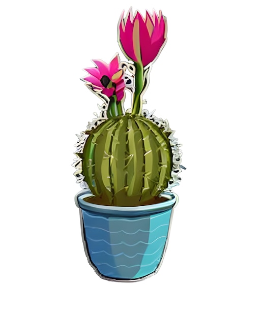 le cactus en pot