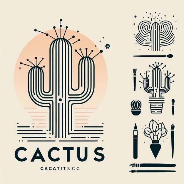 Photo le cactus