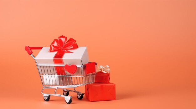 caddie et coffrets cadeaux basés sur le concept de promotion spéciale de coupons