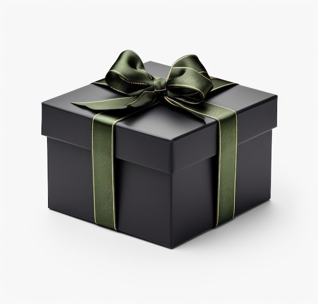 cadeau de noël boîte à cadeaux noire