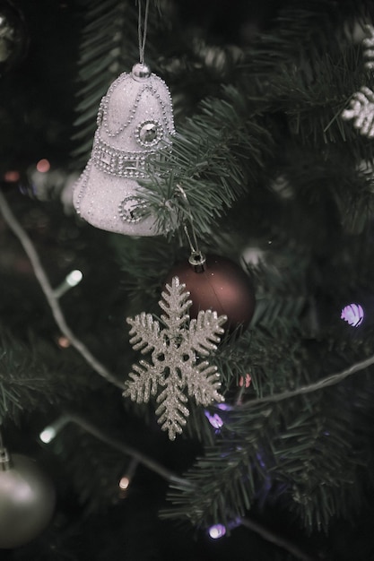 Cadeau de sapin de Noël en pin