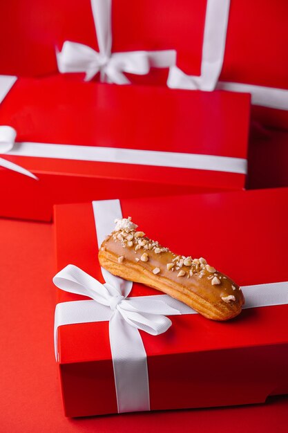 Cadeaux de Noël avec éclair français