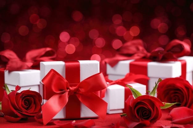 Cadeaux et roses