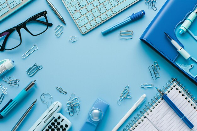 Photo le cadre bleu de retour à l'école