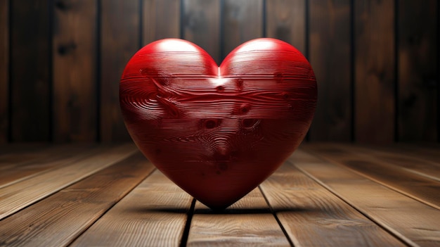 Cadre en bois simulé Jour de la Saint-Valentin Coeur d'arrière-plan image de fond de Valentin Images de fond Hd