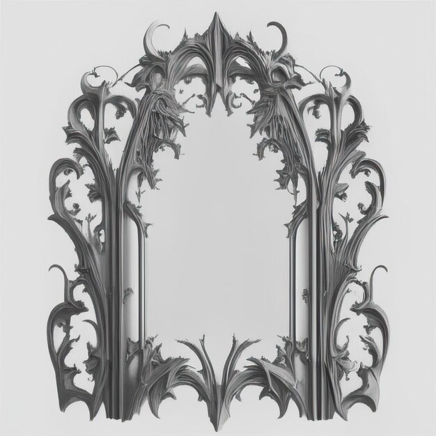 cadre gothique or ornement vintage ornement orné cadre ornement cadre décoratif cadre orné