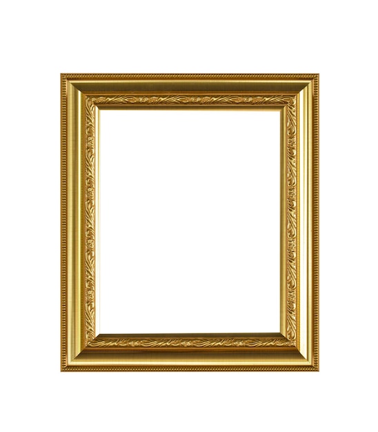 Cadre d'image sur fond blanc