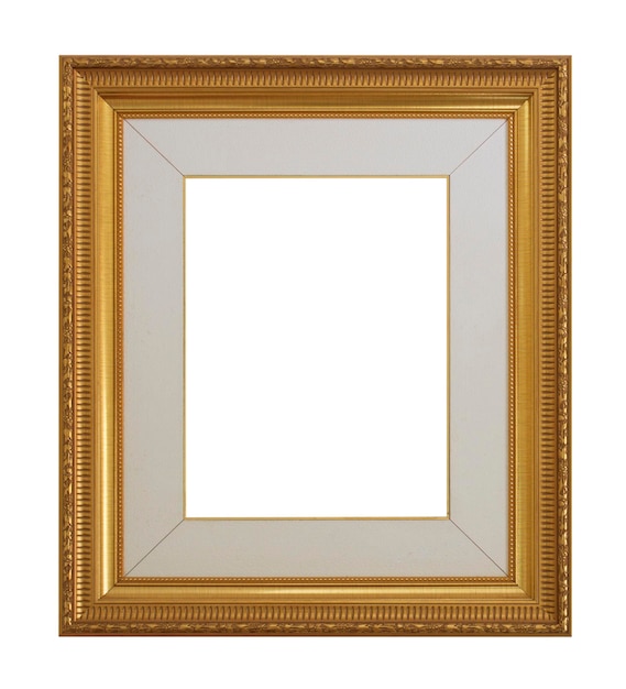 Cadre d'image sur fond blanc