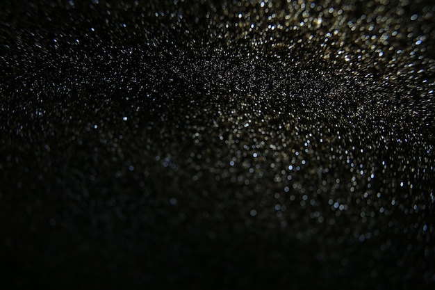 Cadre de lumières vintage de paillettes. Fond abstrait de dark.glitter merveilleux lumières.