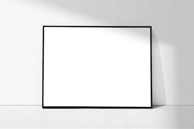 Le cadre de la photo est un mockup transparent png