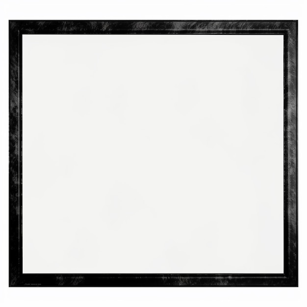 cadre de photo vide sur fond blanc cadre de photo sur fond blanc vide ai généré