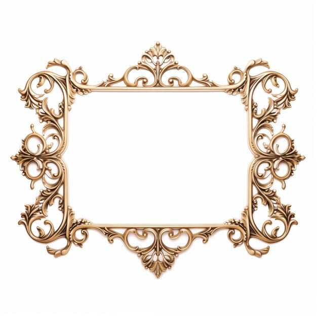 Cadres décoratifs Cadre décoratif rétro Ornement rectangle vintage Ornement et bordure ornée Décoratif